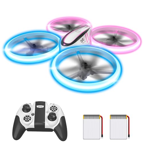 720P HD FPV Camera RC Drone with LED Light, 2 Batteries and Remote Control R788