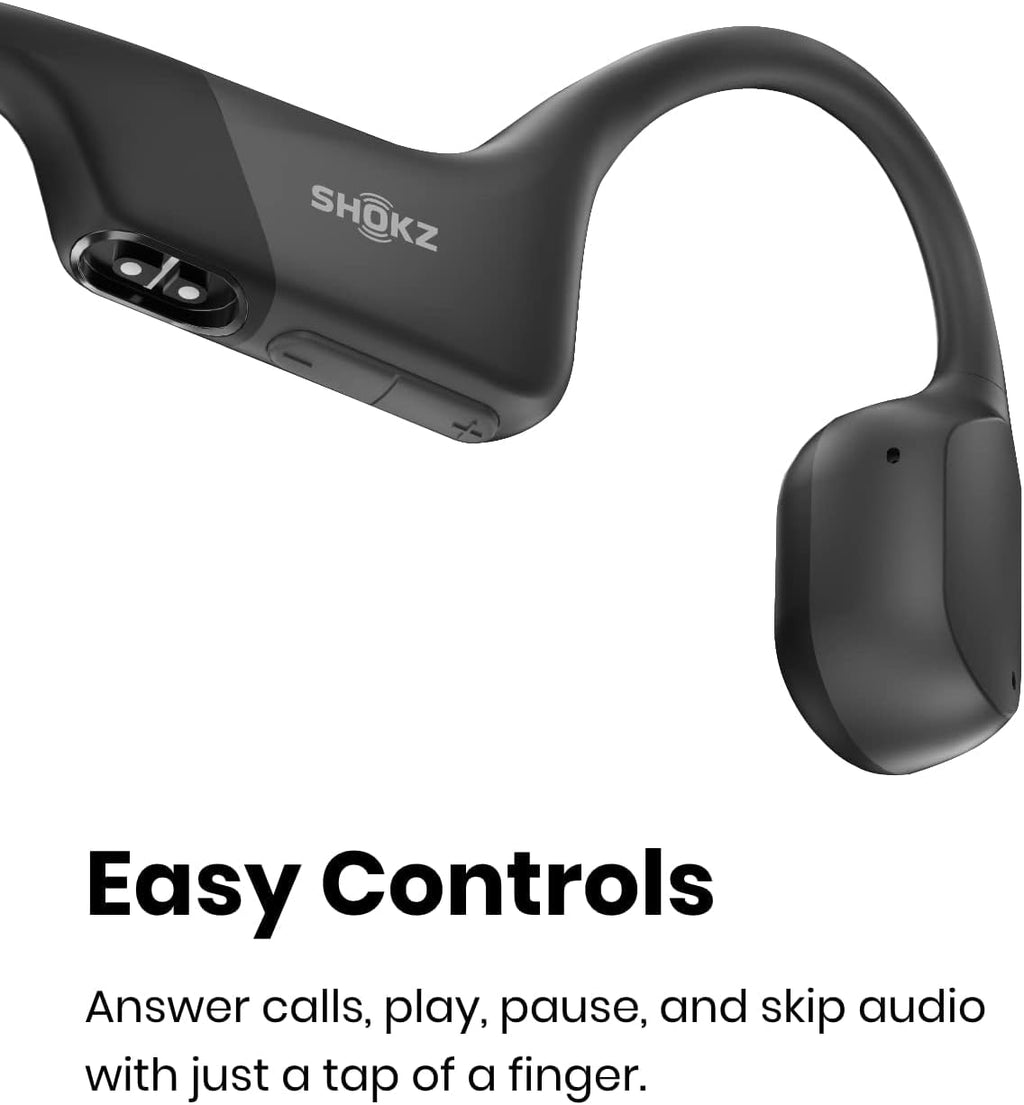 Black Bone Conduction Running Headphones T385