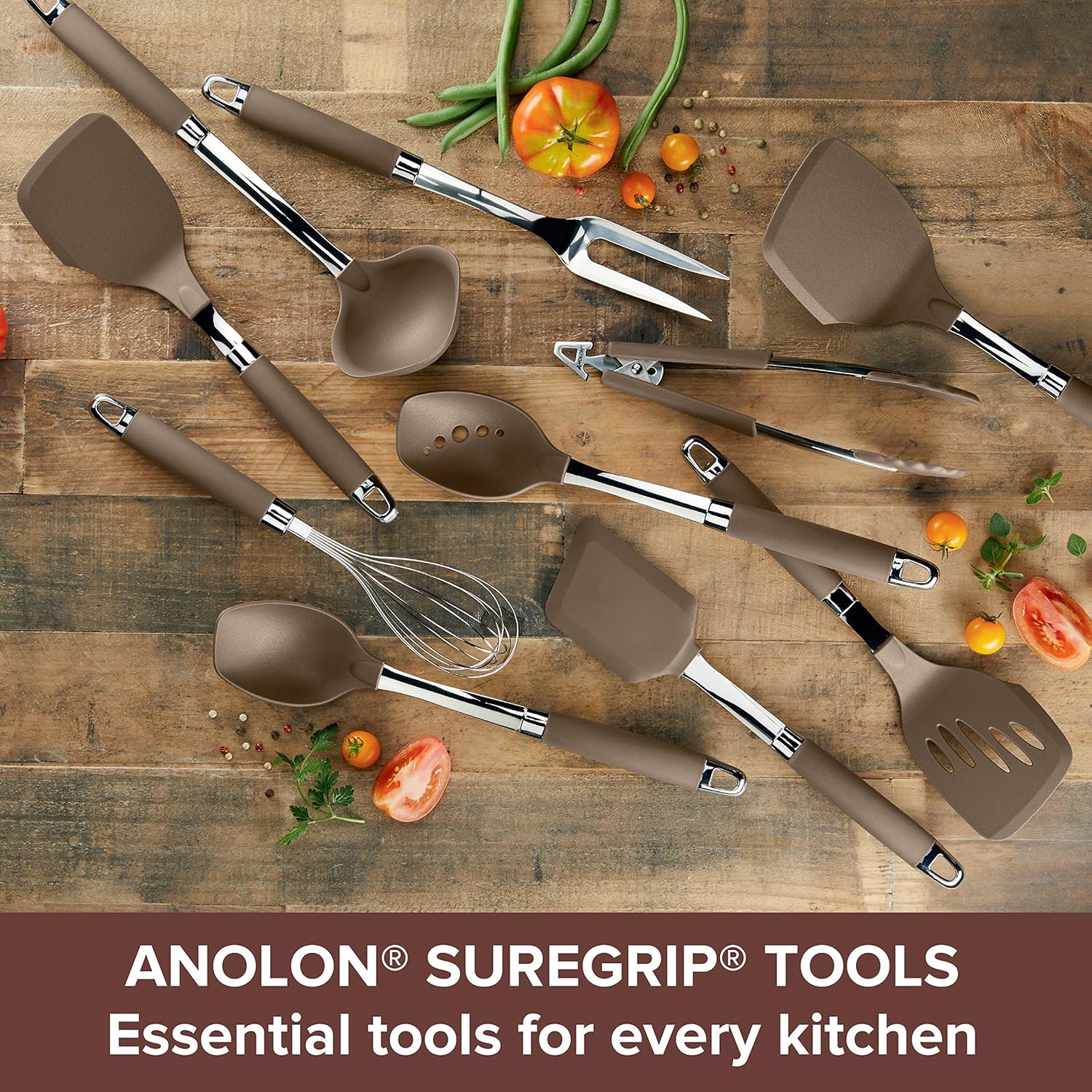 10 Piece Nonstick Nylon Cooking Utensils Set C86148