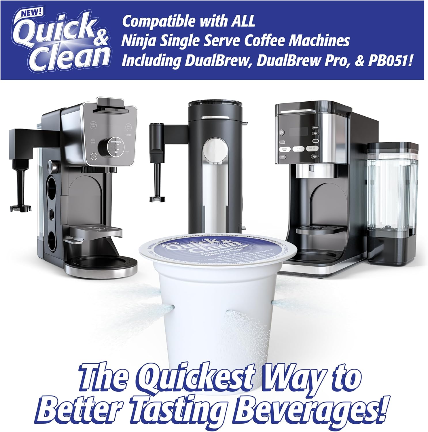 12-Pack Cleaning Pods for Coffee Machines O297932