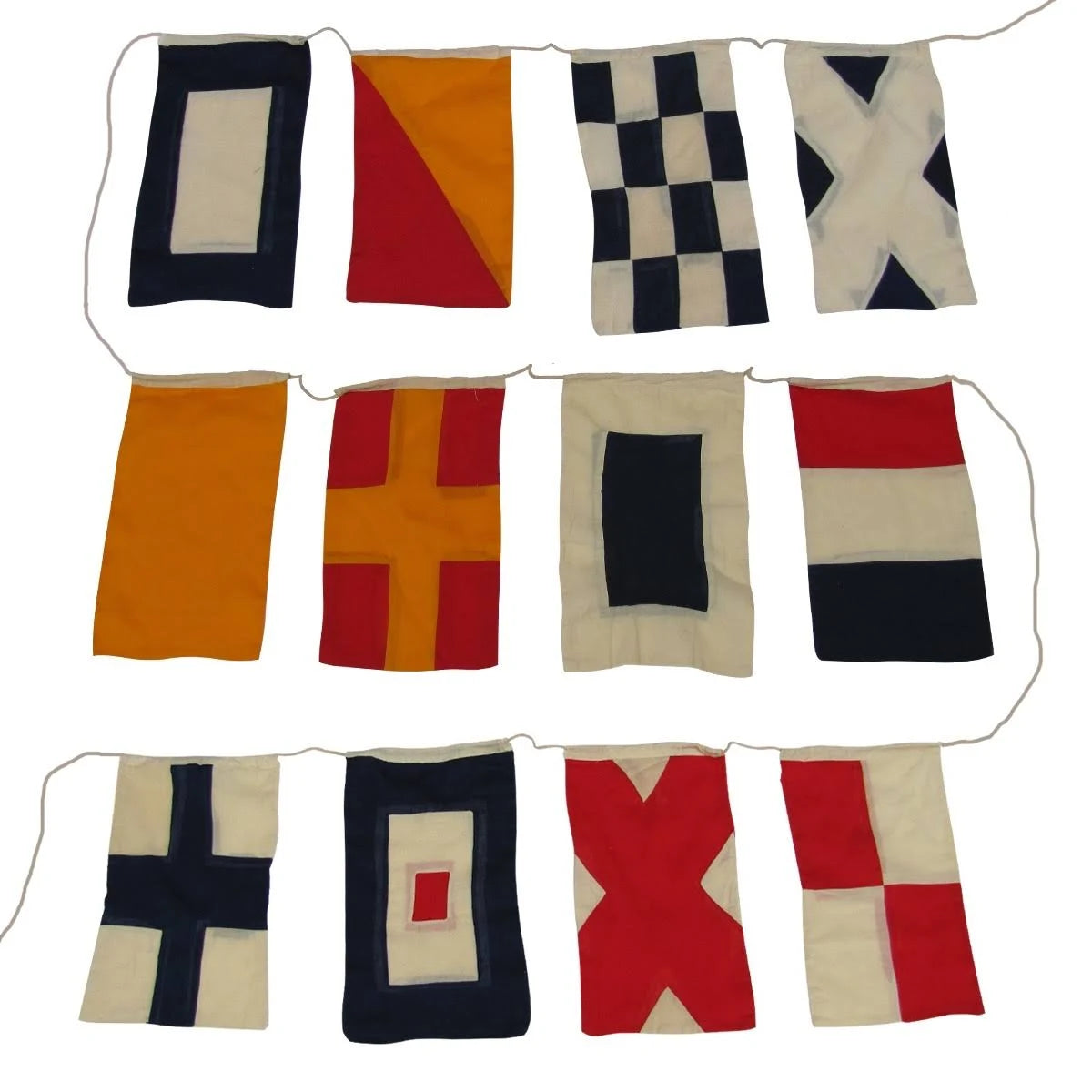 Set of 40 International Maritime Signal Code Flags L935588