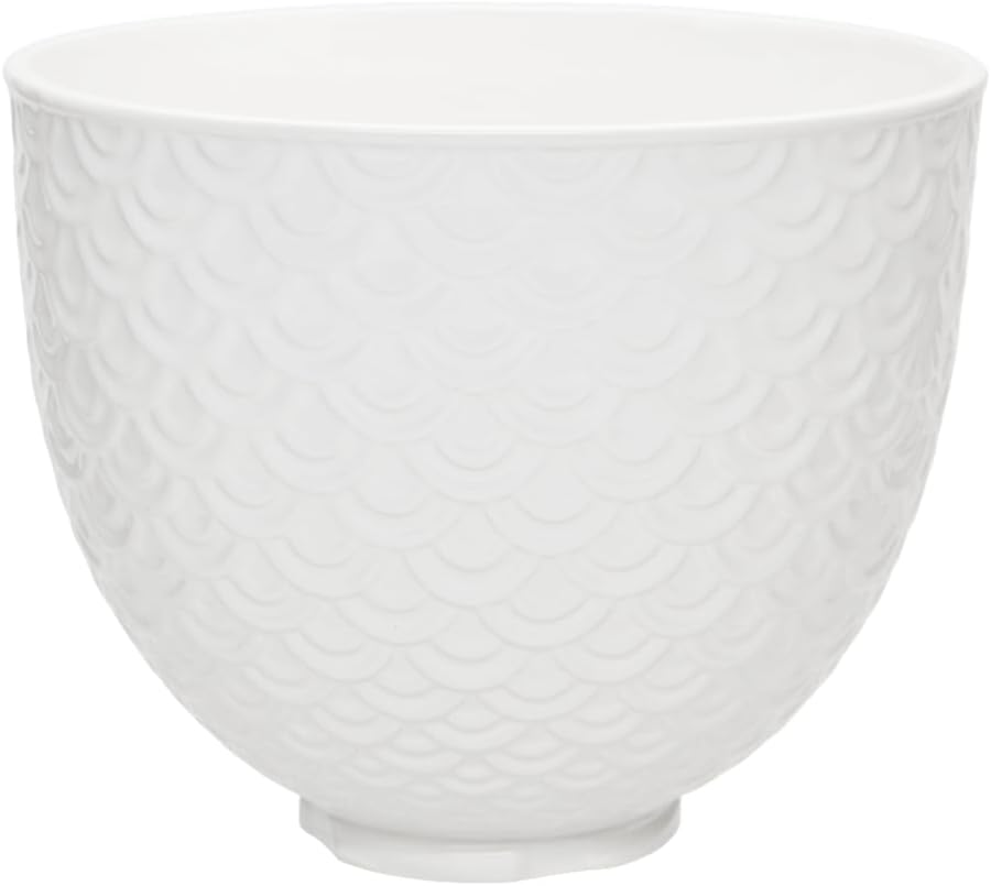 White Ceramic Bowl for Stand Mixers T64327