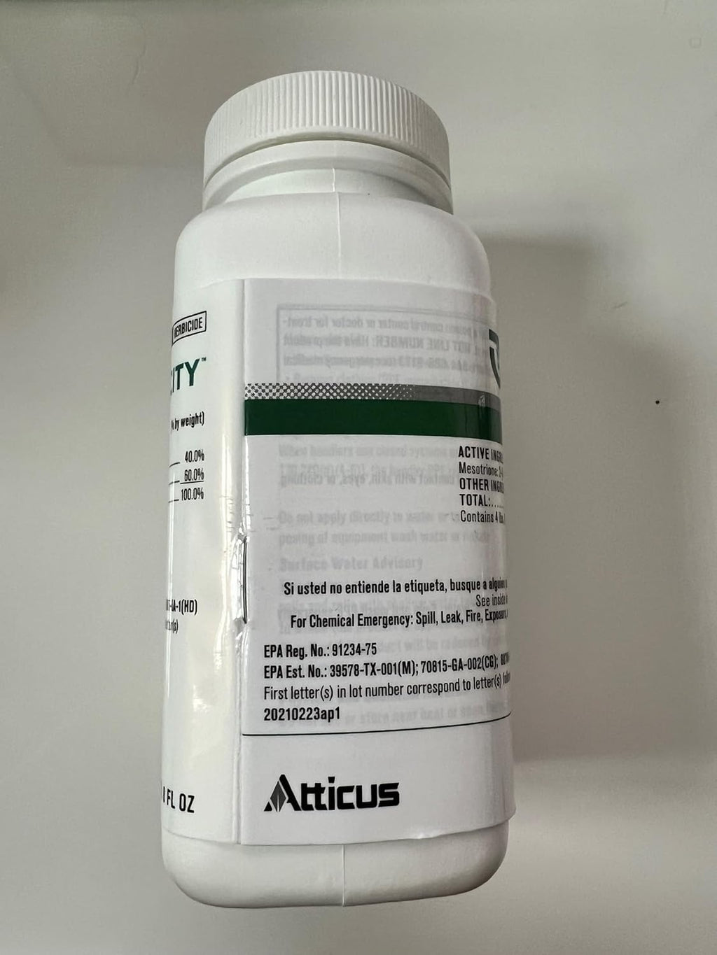 16 oz Turf Herbicide (2 x 8 oz Bottles) P245835