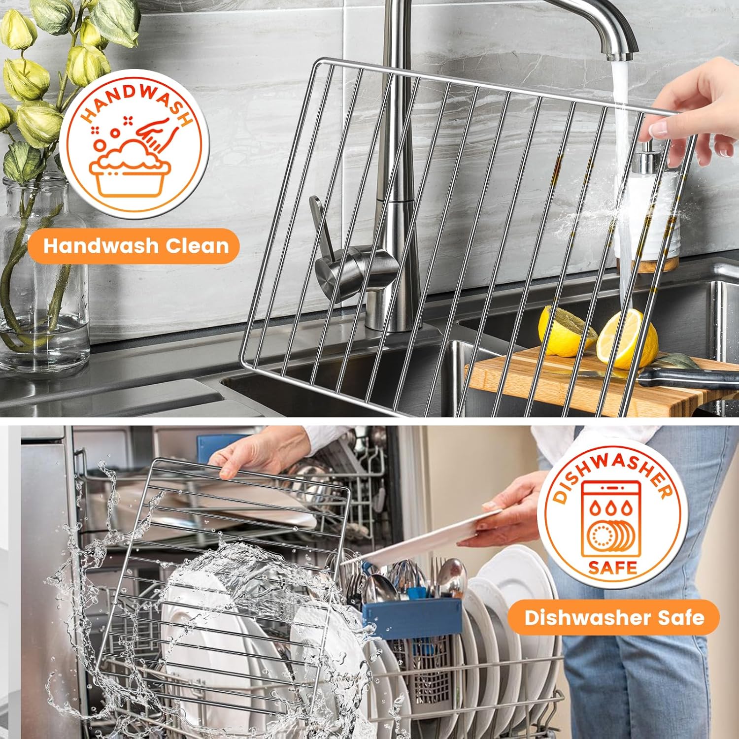 Stainless Steel Air Fryer Wire Rack K1007