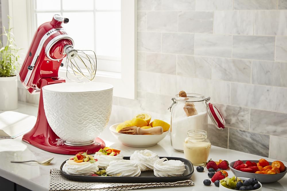 White Ceramic Bowl for Stand Mixers T64327