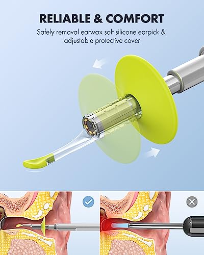 Digital Otoscope with Ear Wax Removal Tools D263947