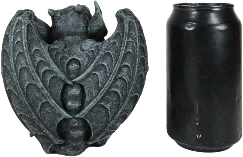 Gothic Winged Guardian Gargoyle Figurine Faux Stone Resin Sculpture J67775