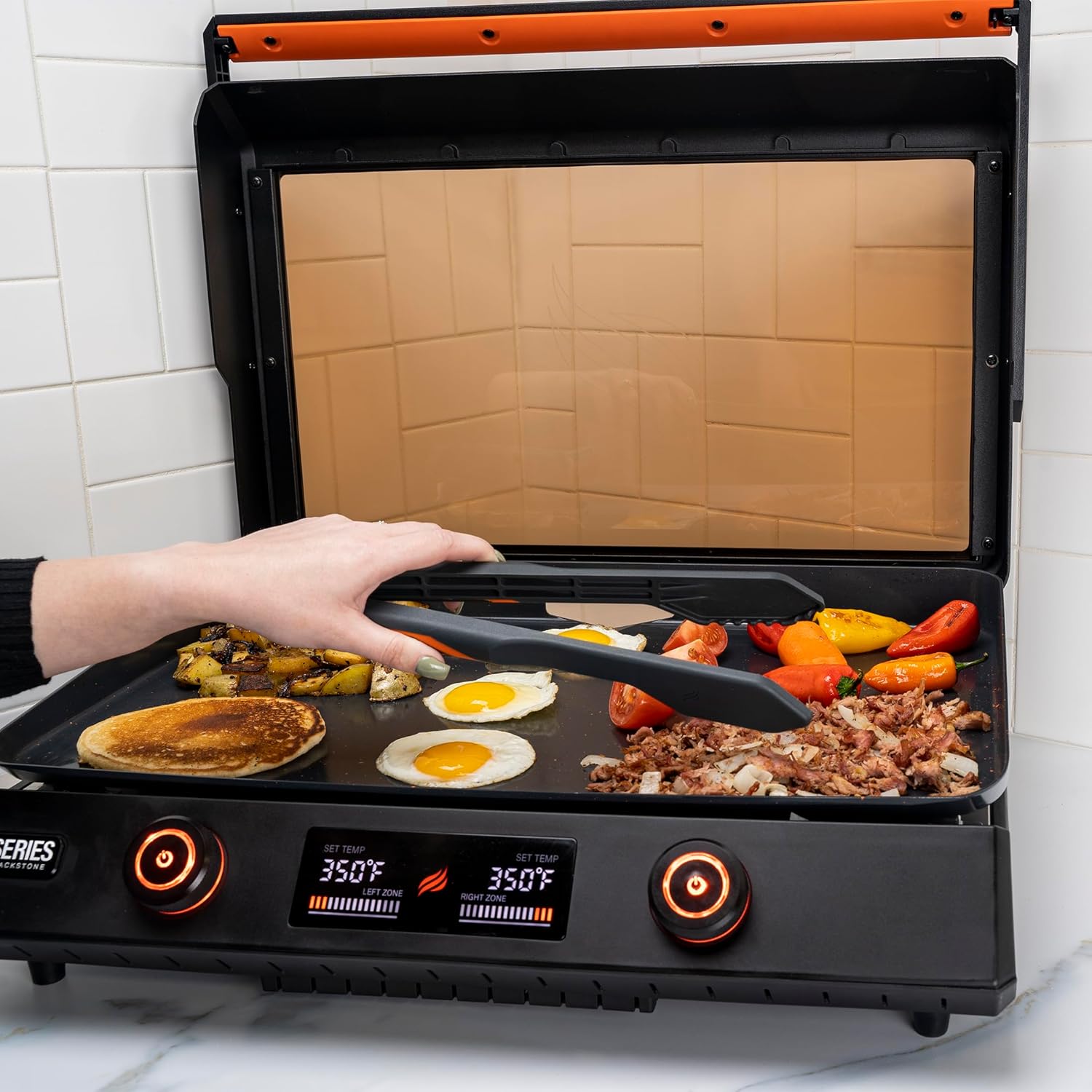 22 Inch Nonstick Electric Griddle with Lid K860251