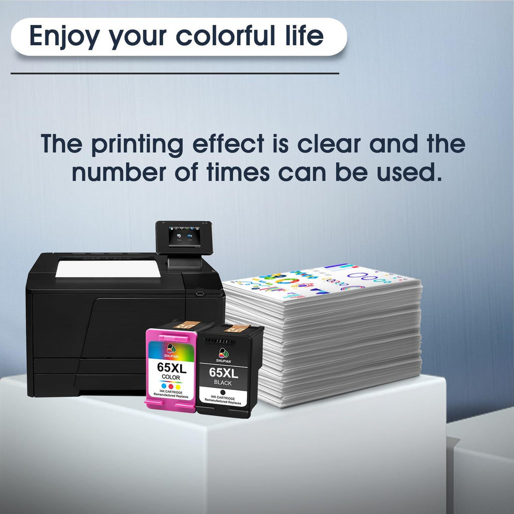 65XL Ink Cartridge Combo Pack Black and Color C205302