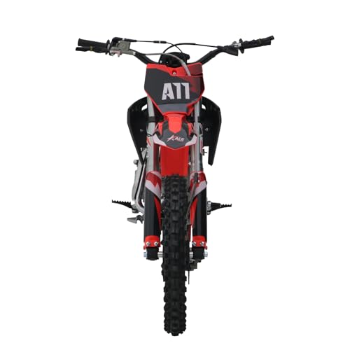 125CC Dirt Bike, 4-Speed Manual Clutch, Kick Start, 17"/14" Tires M50187
