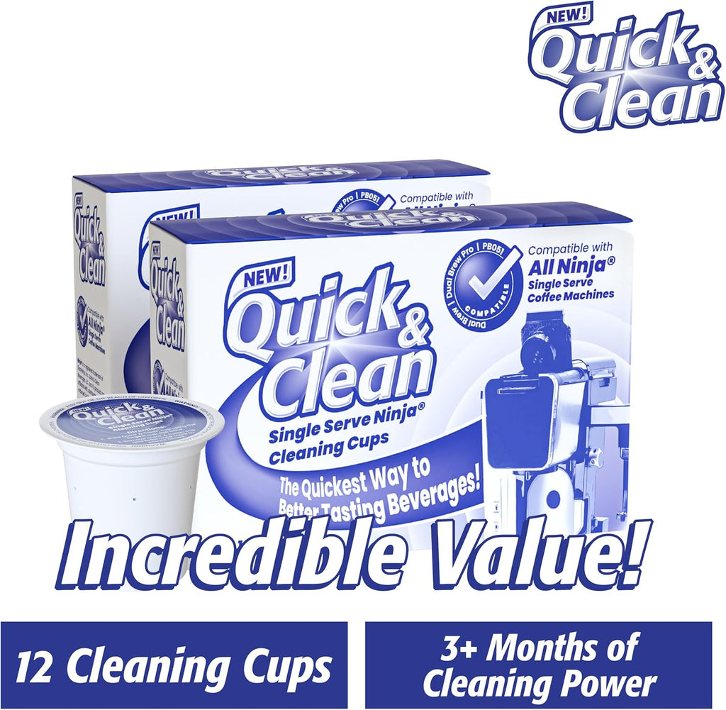 12-Pack Cleaning Pods for Coffee Machines O297932