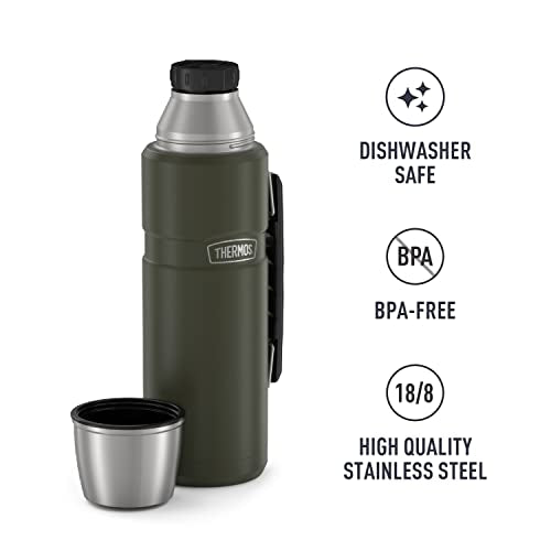 40 Ounce Stainless Steel Vacuum-Insulated Beverage Bottle D26363