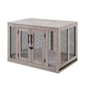 Dog Crate with Cushion and Tray P107