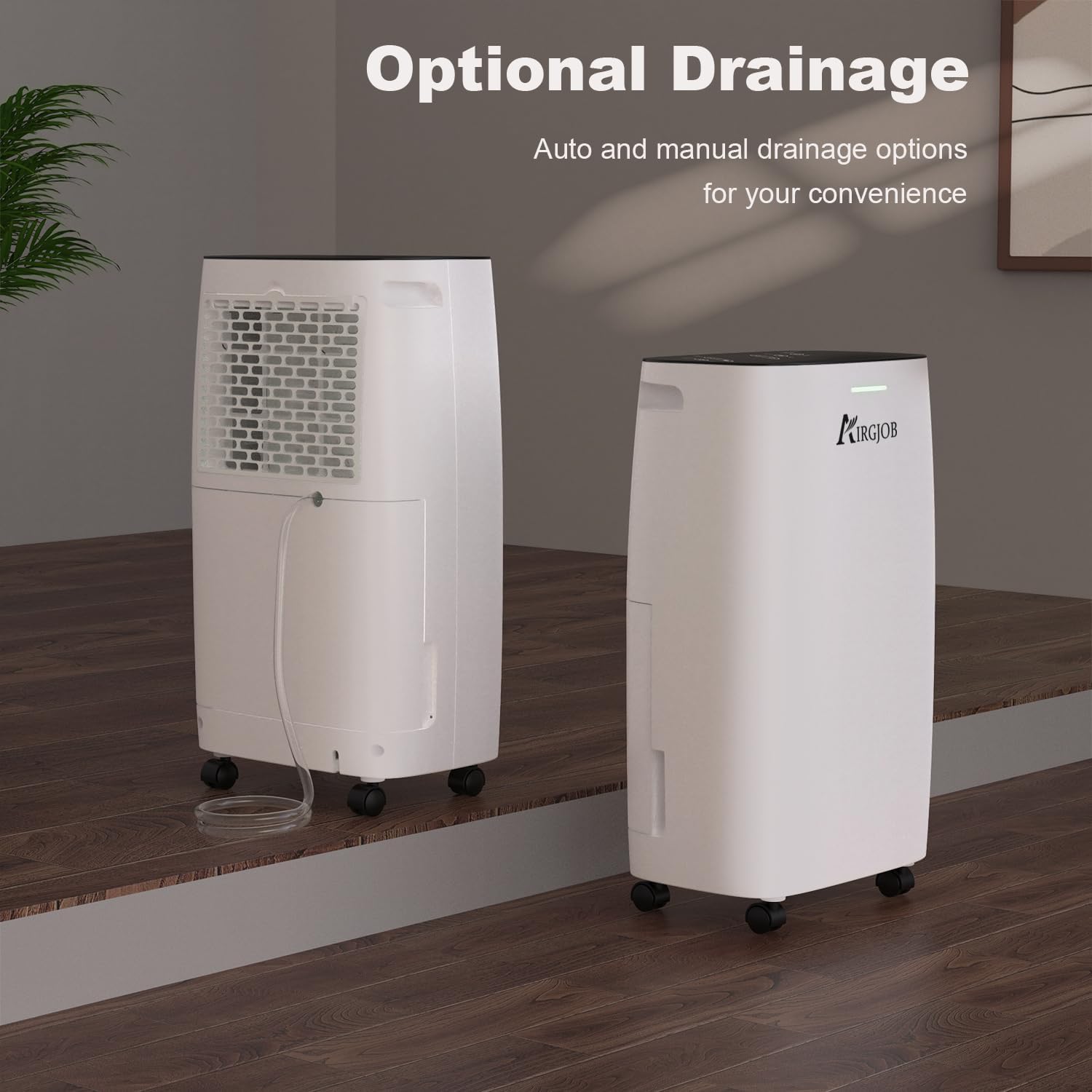 32-Pint Dehumidifier with Auto Continuous Drain L93956