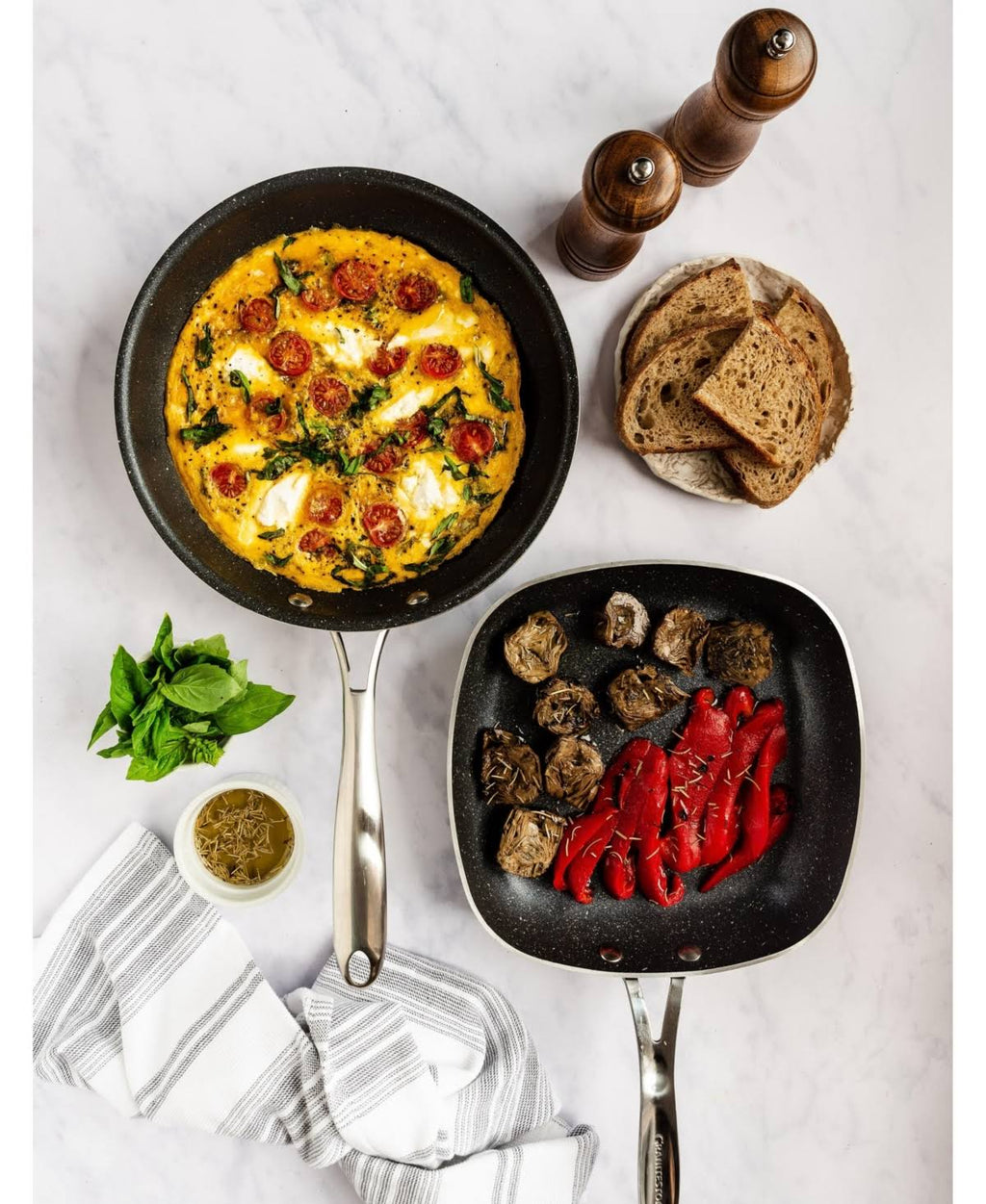 20 Piece Nonstick Cookware and Bakeware Set E7974