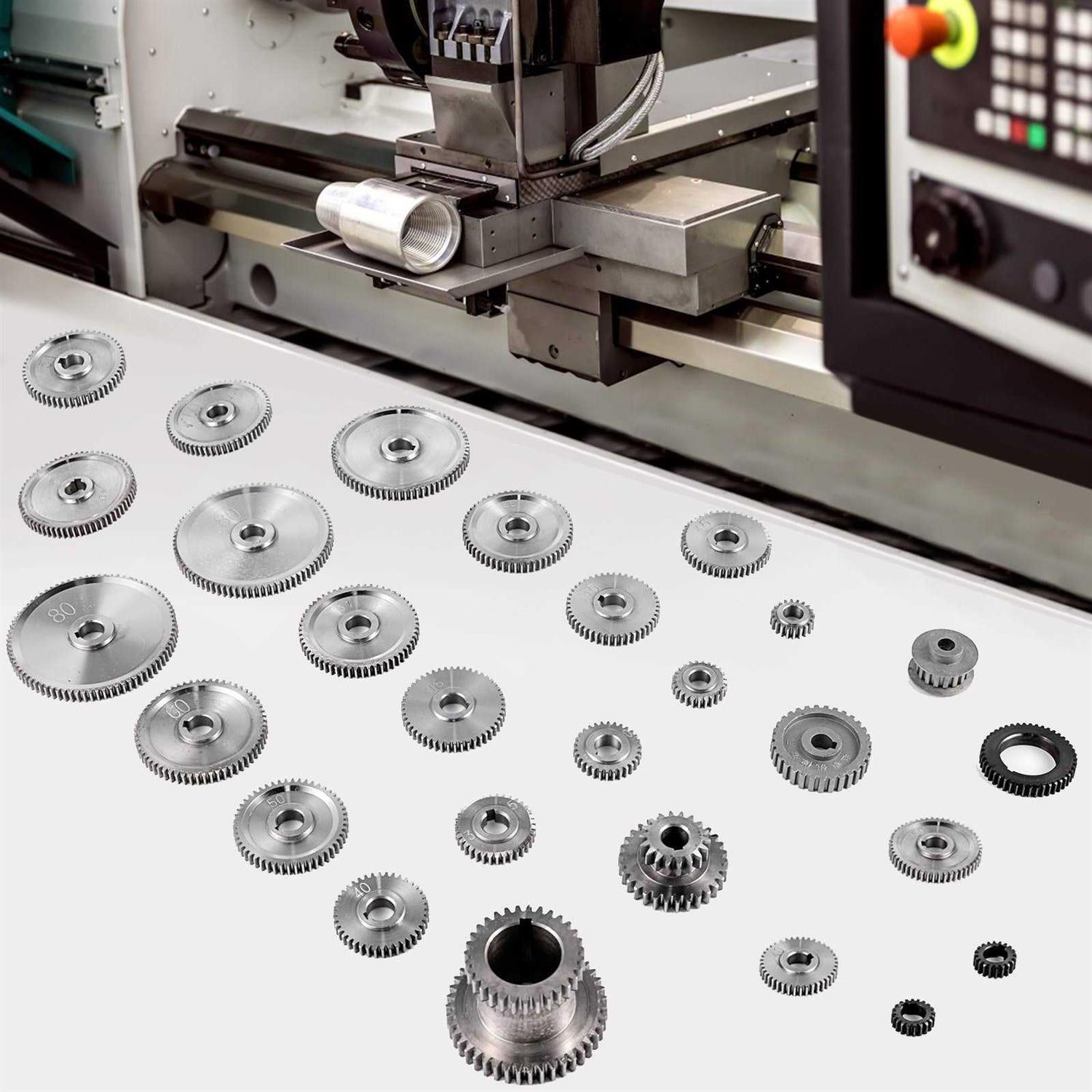 27PCS Metal Lathe Gears K282749