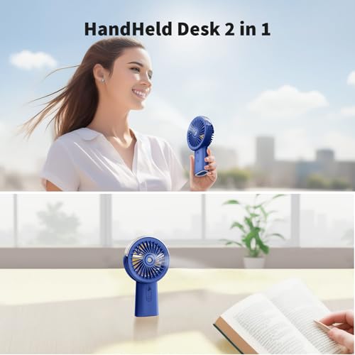 4000mAh Rechargeable Handheld Misting Fan D1034