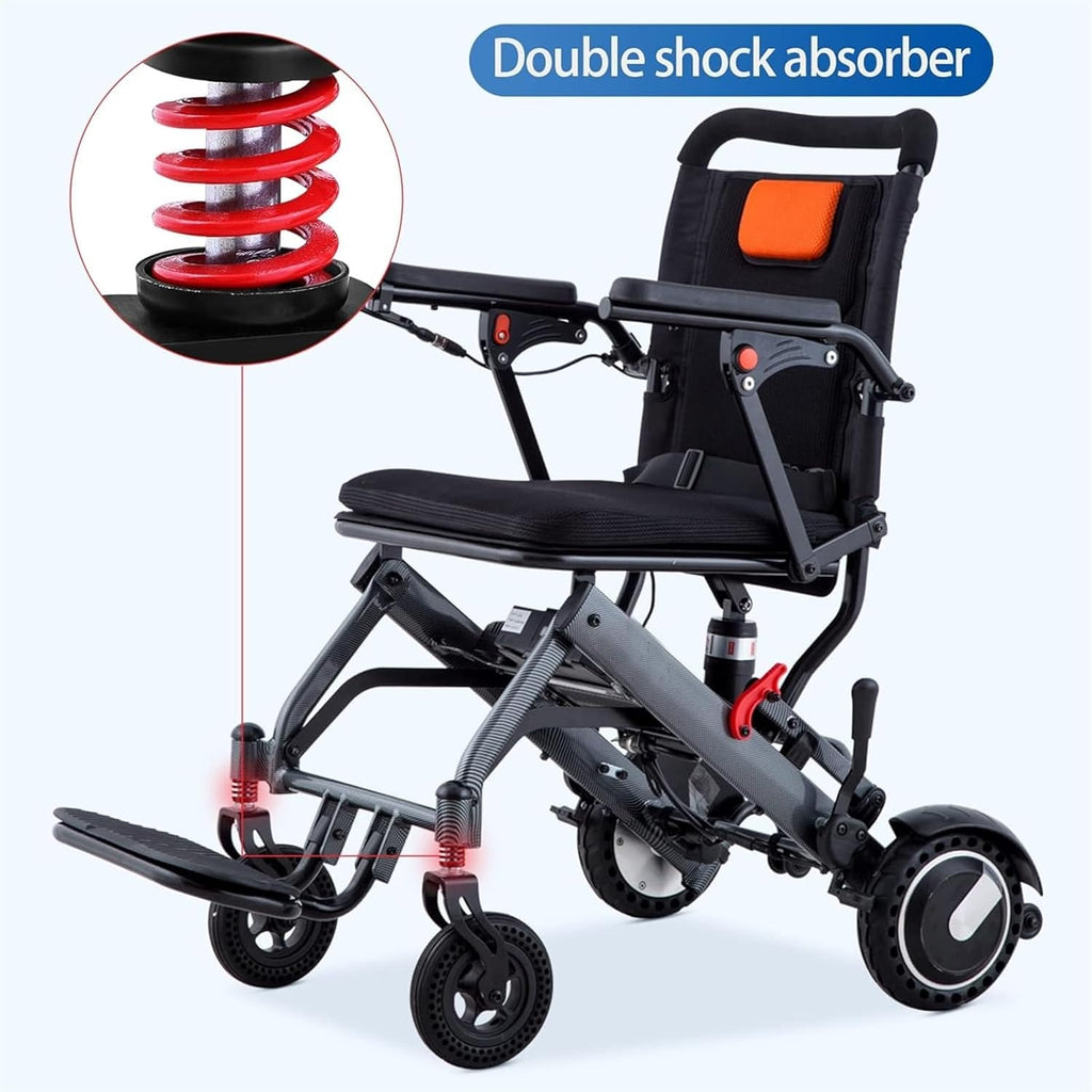 Foldable Electric Wheelchair, 36 Lbs, All Terrain T738