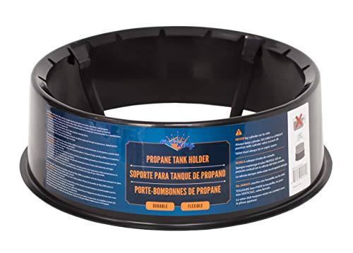 40 Pound Steel Propane Tank Cylinder with OPD Valve, White C877306