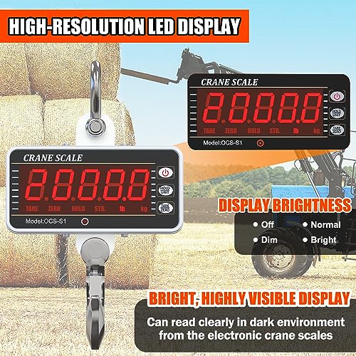 Orange Digital Crane Scale N1751