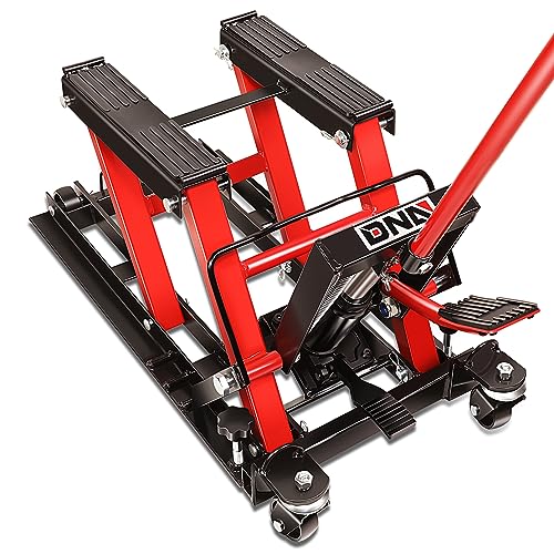 Motorcycle Lift Table 1000lbs Capacity Black J55684