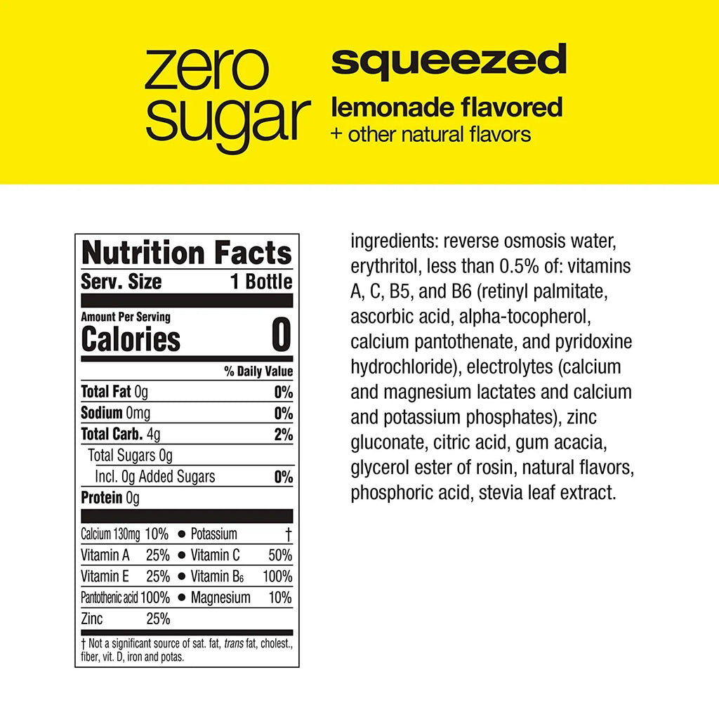 3 Flavor Variety Pack Nutrient Enhanced Flavored Water, 20 Fl Oz Bottles (Pack of 12) F556219