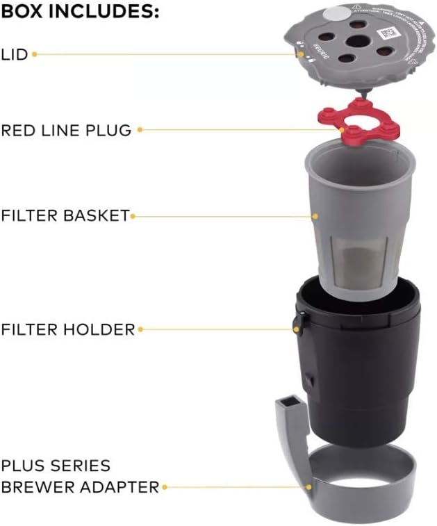 Single Serve K-Cup Pod Coffee Maker (Black) C453