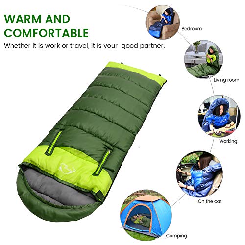 Compact Lightweight Mummy Sleeping Bag for Cold Weather Camping H463332