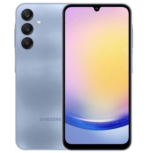 Galaxy A25 5G Dual SIM (128GB) 6.5" 120Hz AMOLED, Octa-Core, 50MP Camera, Blue Black (Renewed) E304