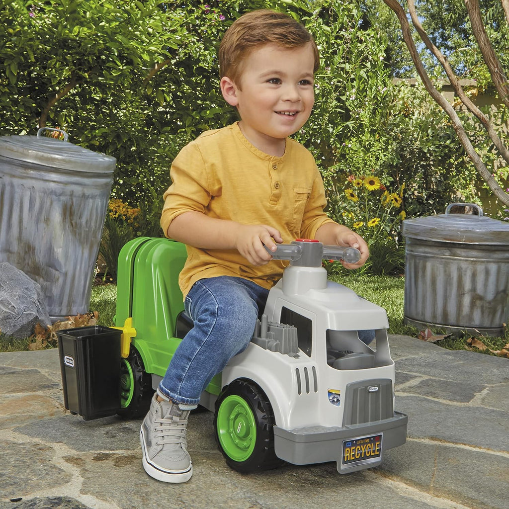 Garbage Truck Ride On with Trash Bin C824341