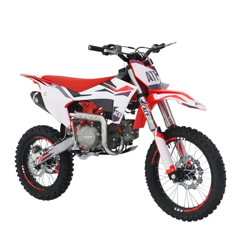 125CC Dirt Bike, 4-Speed Manual Clutch, Kick Start, 17"/14" Tires M50187