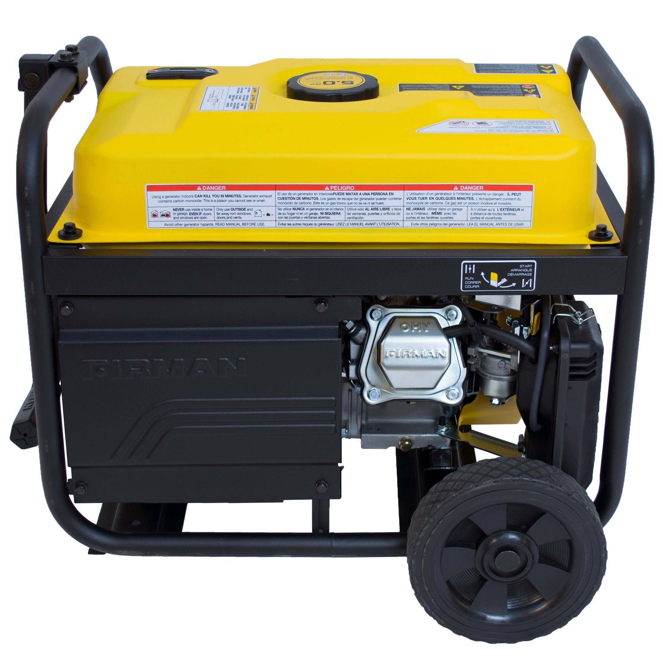 4550/3650 Watt Gas Generator with Remote Start Z6109