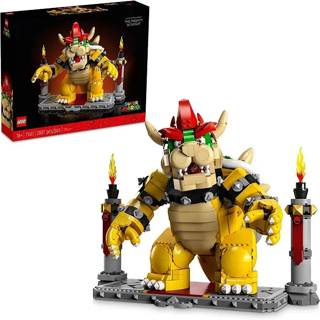 Super Mario The Mighty Bowser Building Toy Set W81436