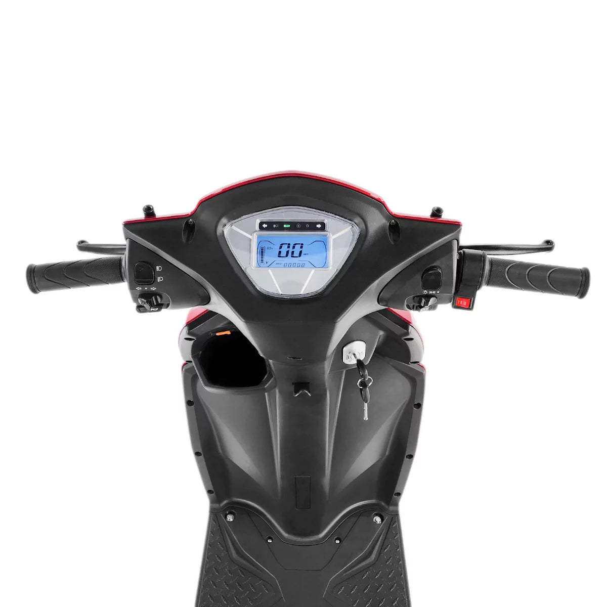 Red 3 Wheel Mobility Scooter, 300 lb. Weight Capacity O189768