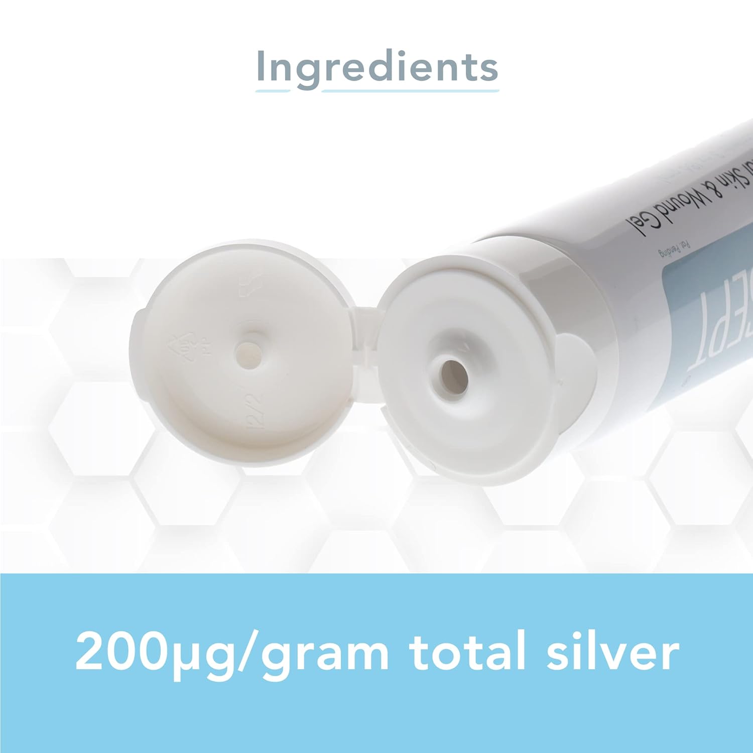 Silver Skin and Wound Gel, 3 oz. Tube Z532299