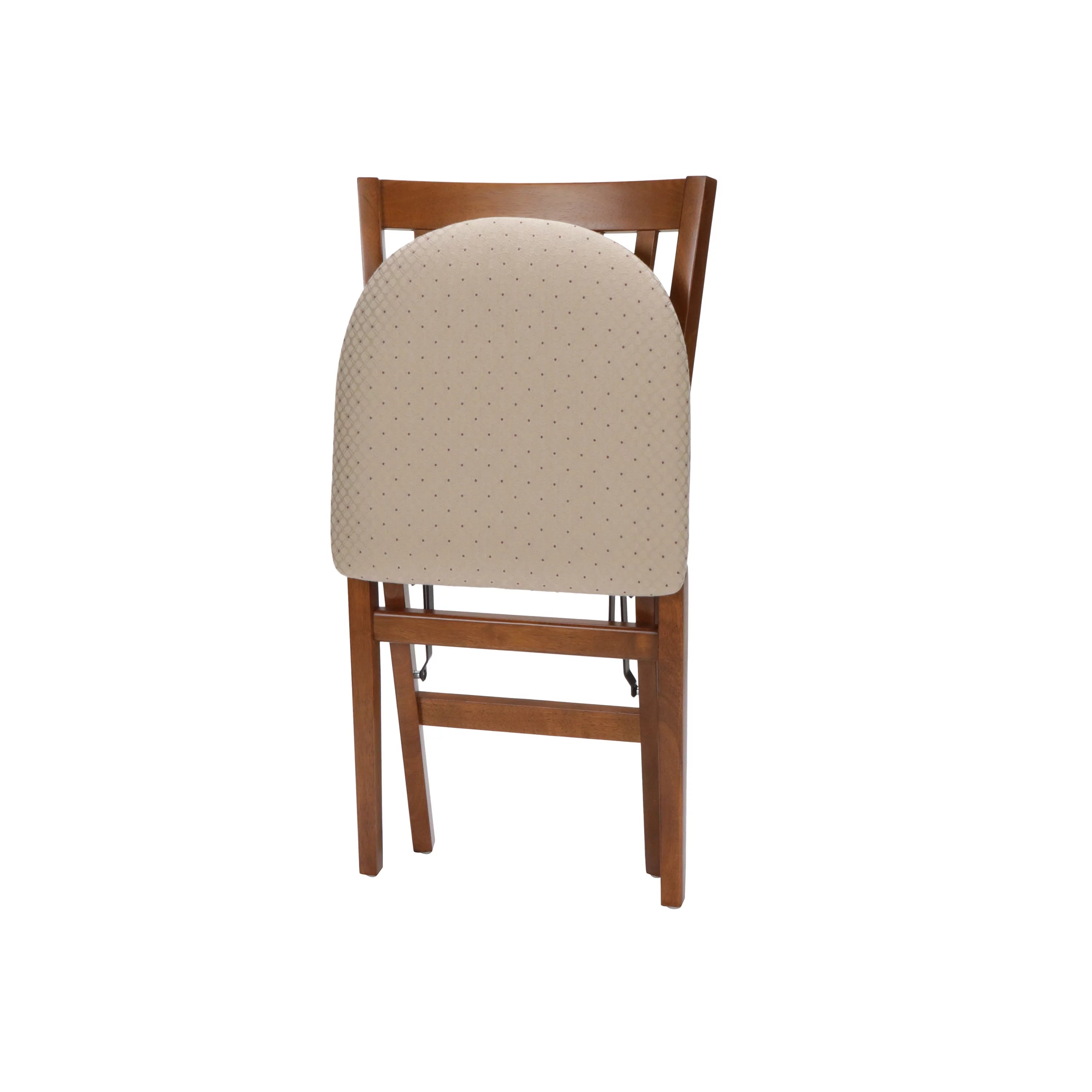 Folding Hardwood Chair Fruitwood (2-Pack) B844231
