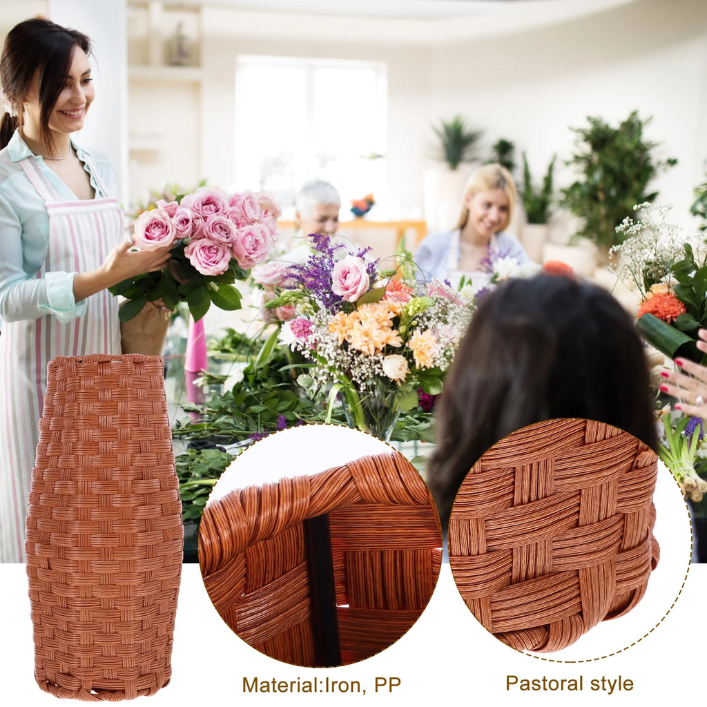 Artificial Flower Basket Vase A984860