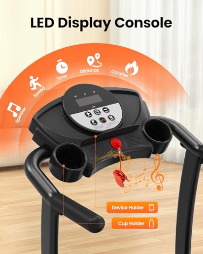 3.0HP Folding Treadmill with Incline Q33698