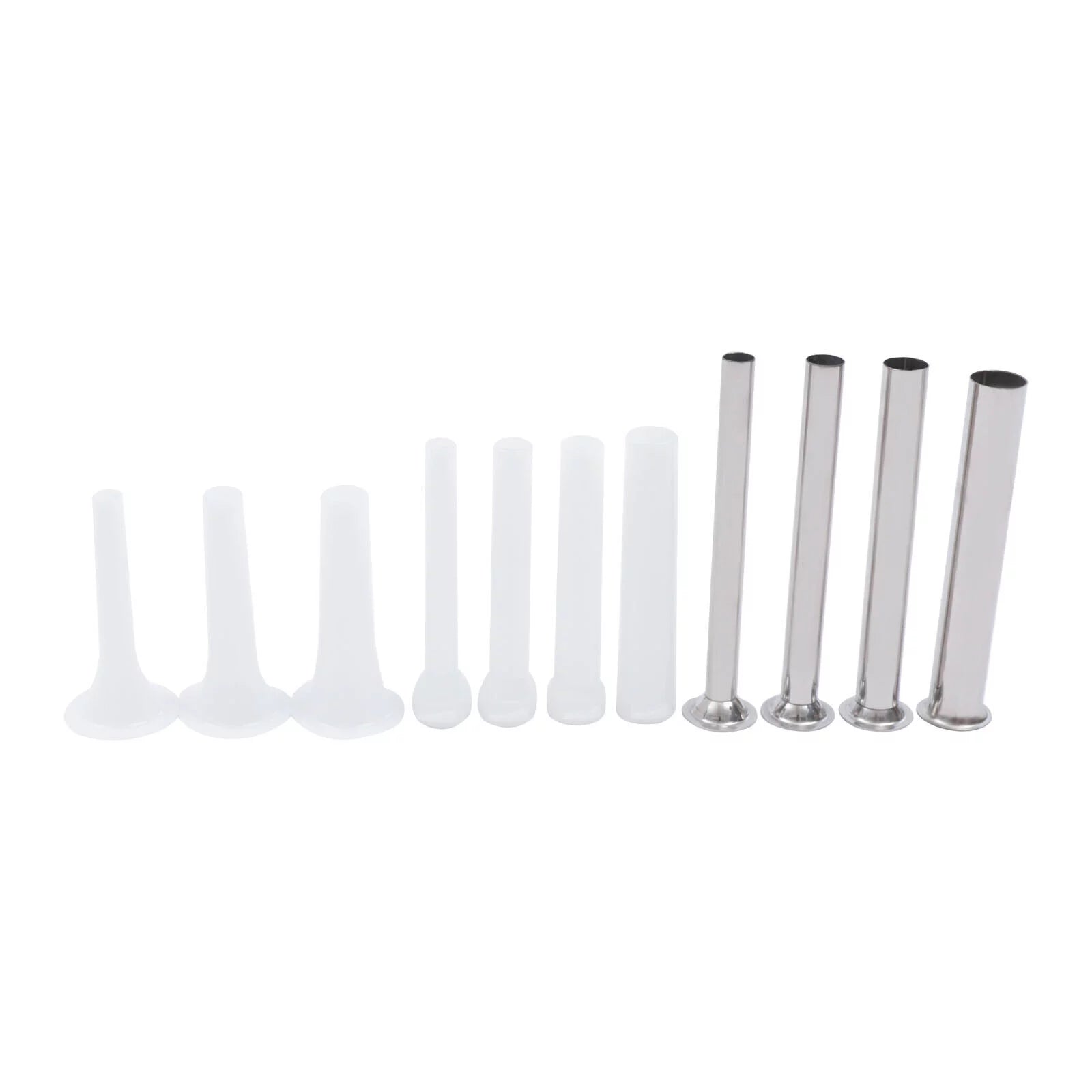 3L Manual Sausage Stuffer Stainless Steel Vertical Sausage Maker with 8 Tubes S34671