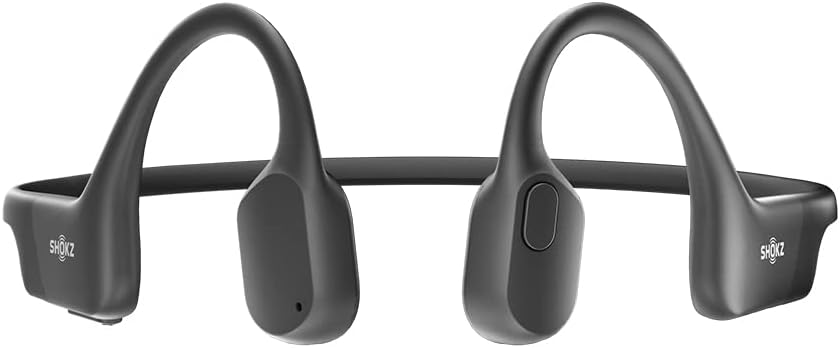 Black Bone Conduction Running Headphones T385