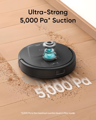 Robot Vacuum with Self Empty Station, 5,000 Pa Suction H12876