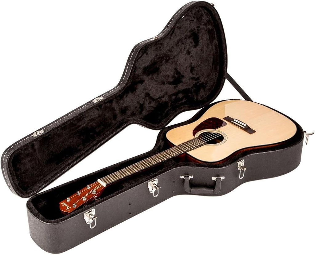 Black Dreadnought Acoustic Guitar Case K646