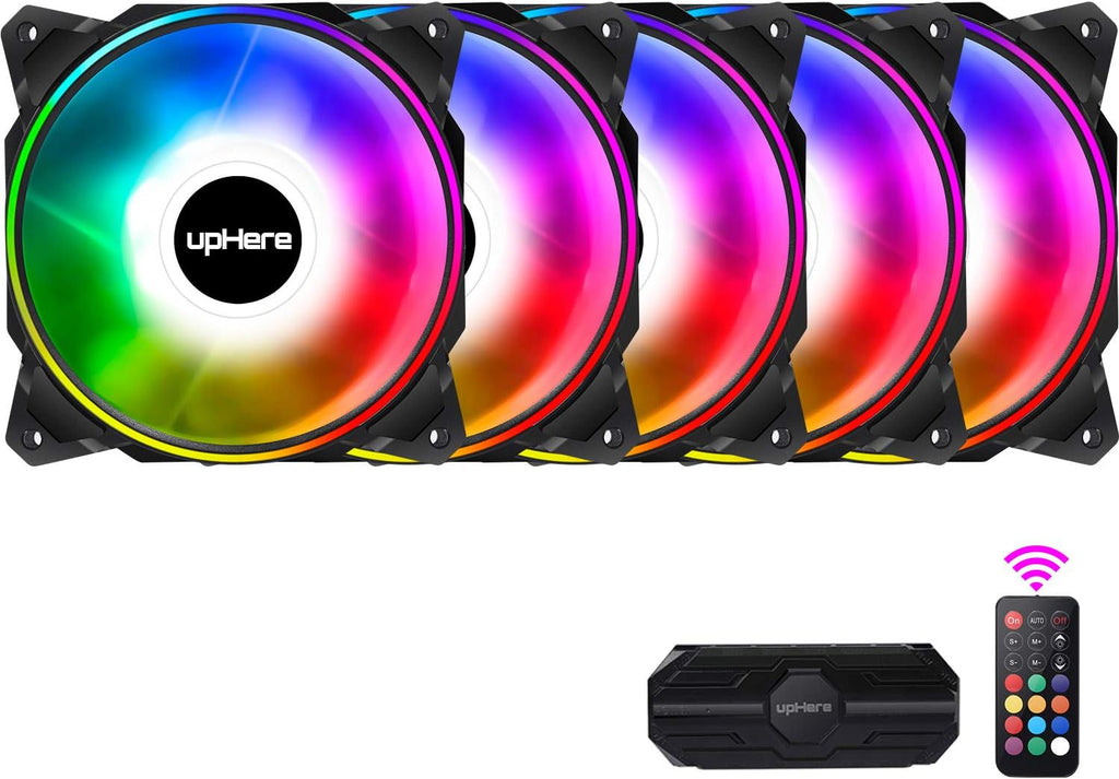120mm Dual Halo RGB LED PC Case Fan K49838