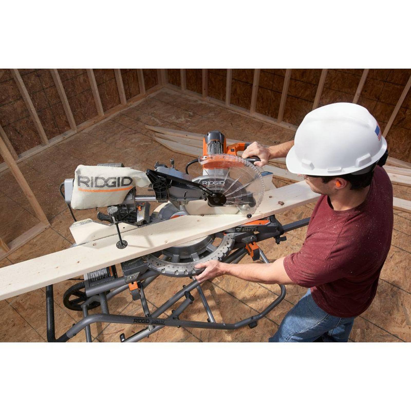 15 Amp Corded 12 in. Dual Bevel Sliding Miter Saw D6065