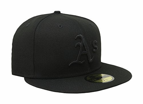 Black Fitted Cap C6171