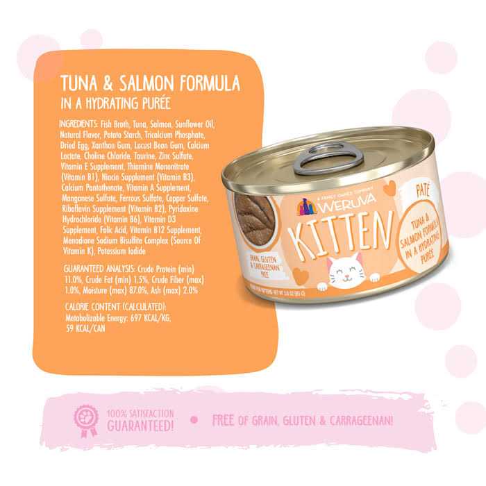 Kitten Tuna & Salmon Formula Cat Food F4677