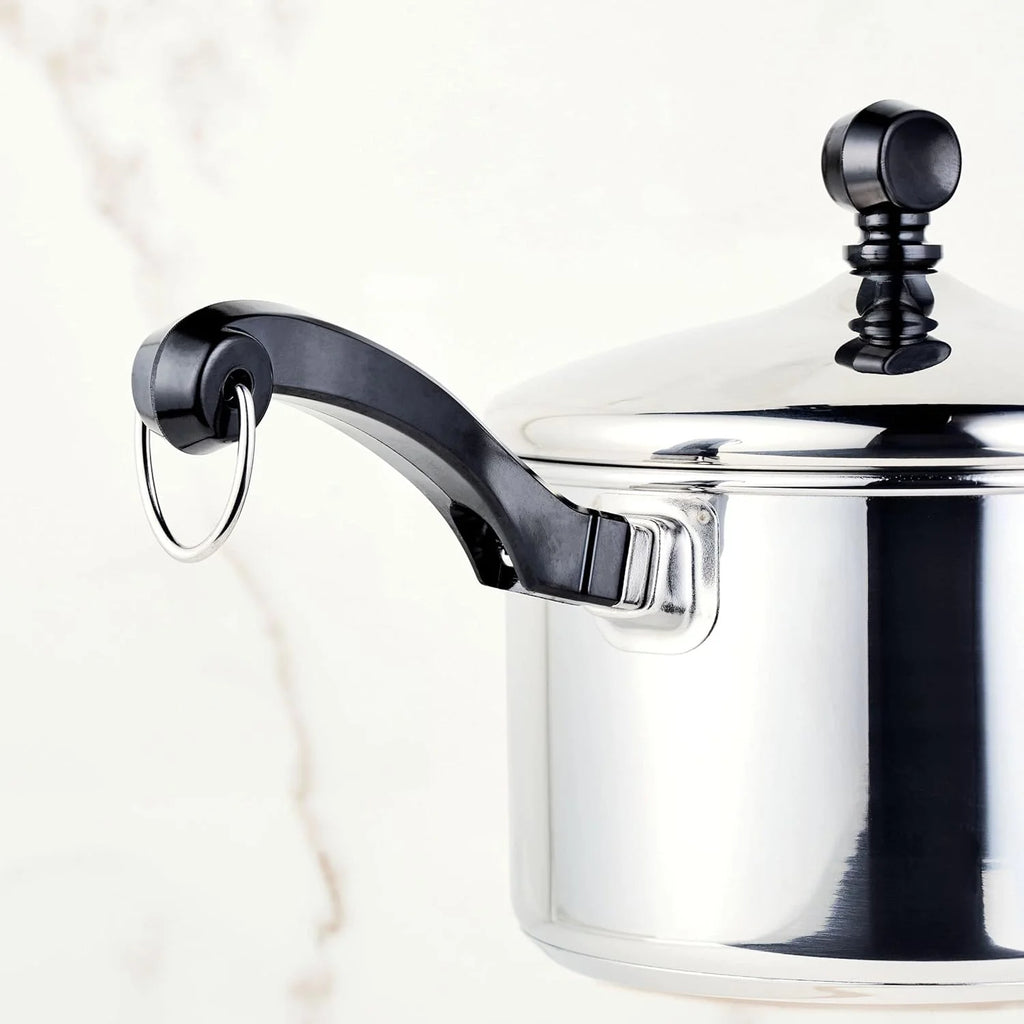 3 Quart Stainless Steel Sauce Pan with Lid X8044