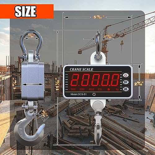 Orange Digital Crane Scale N1751