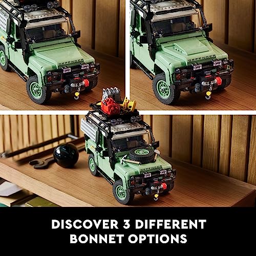 LEGO Icons Land Rover Classic Defender 90 10317 Model Car Building Set K319