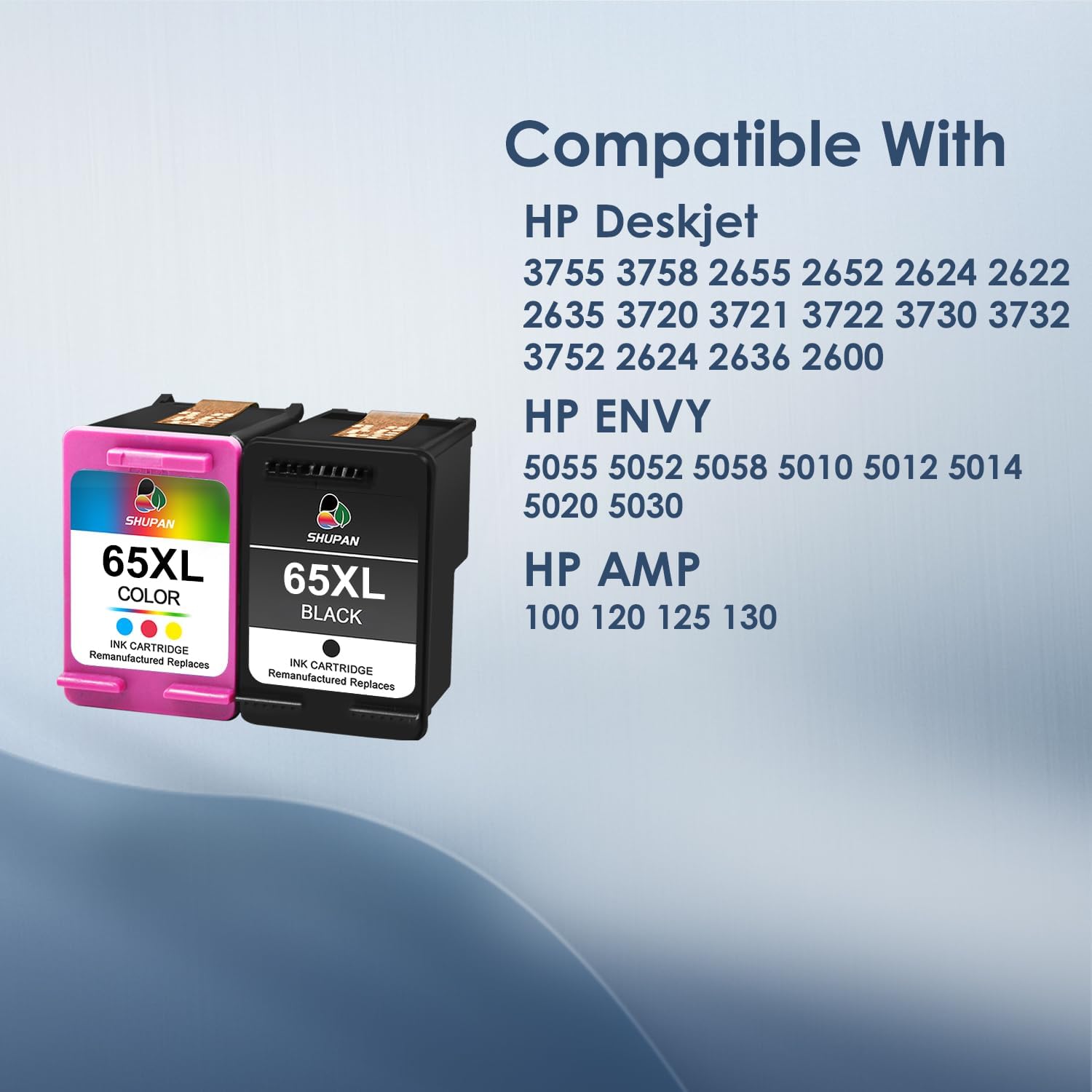 65XL Ink Cartridge Combo Pack Black and Color C205302
